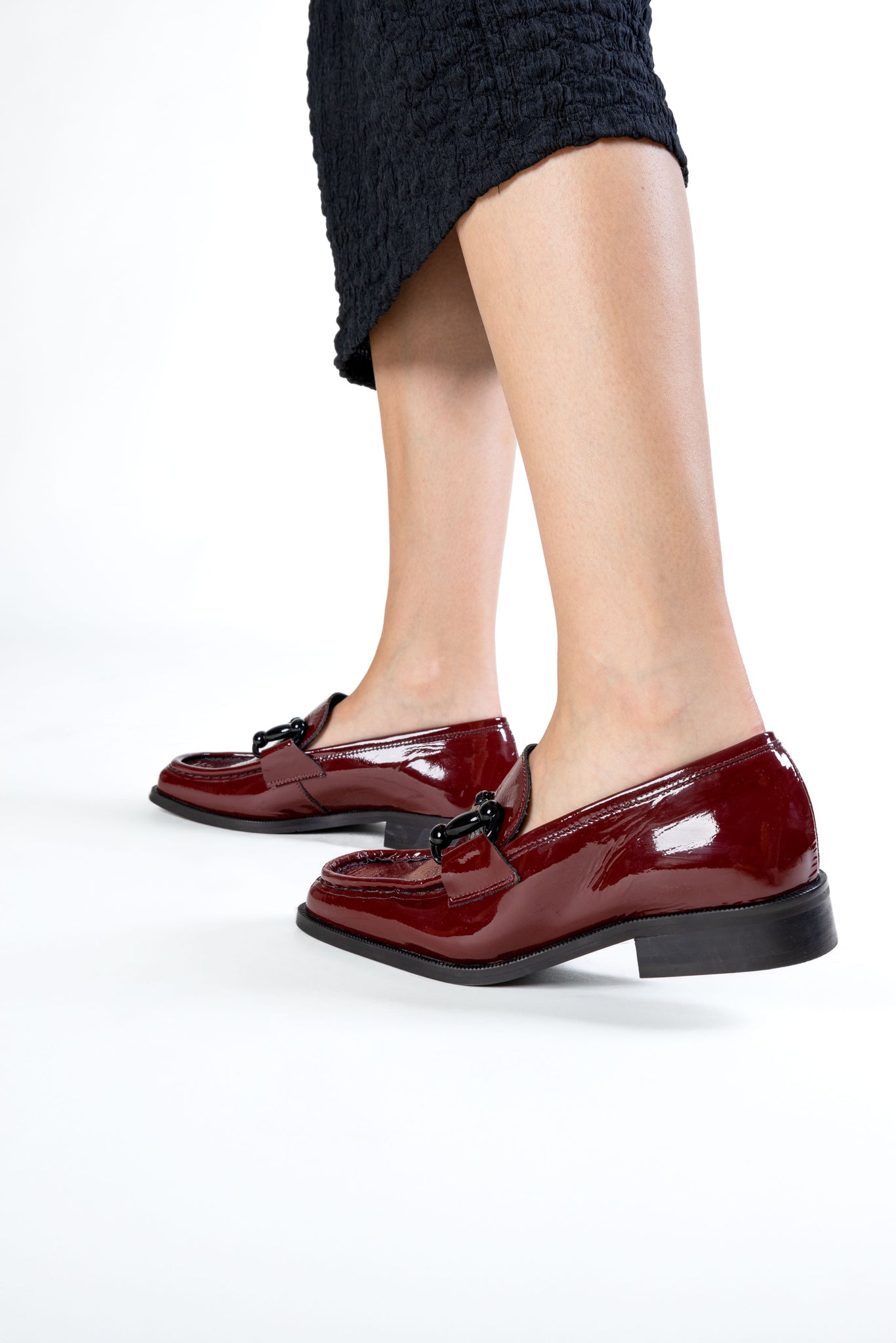 ZOE PATENT BURGUNDY – KMB shoes