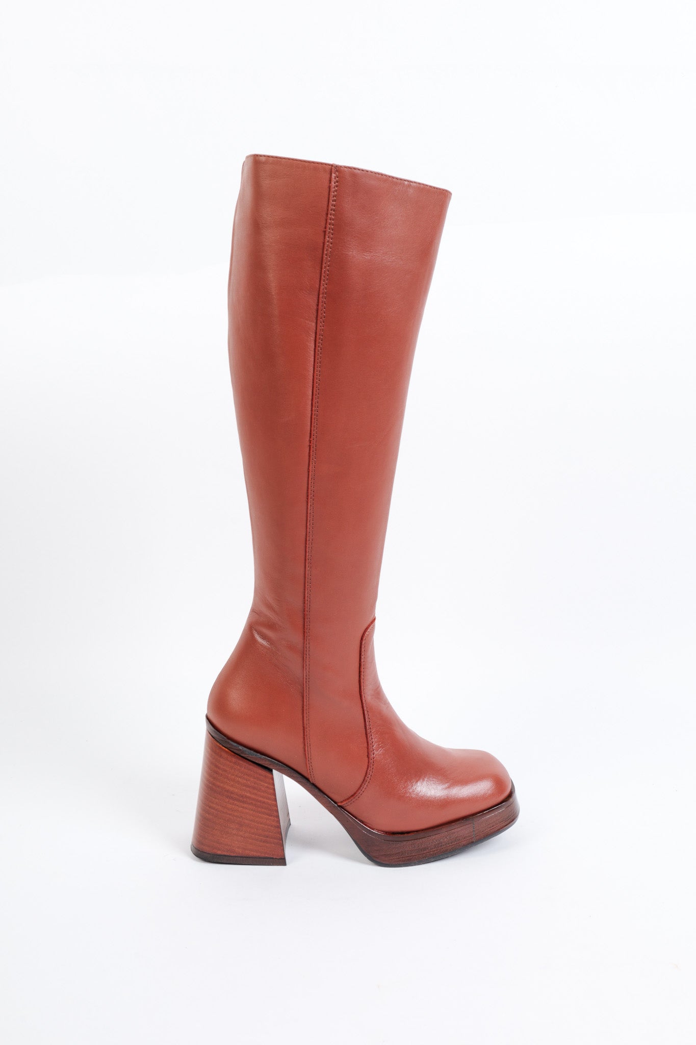 MACY BRICK - Knee-High Heeled Boots KMB shoes