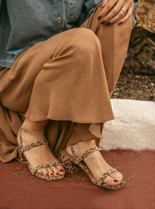 POPPY LEOPARD - Strappy Heeled Sandal KMB shoes