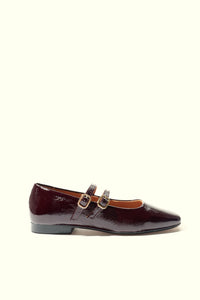 CANDY CHERRY RED- Double Straps Mary Jane KMB shoes