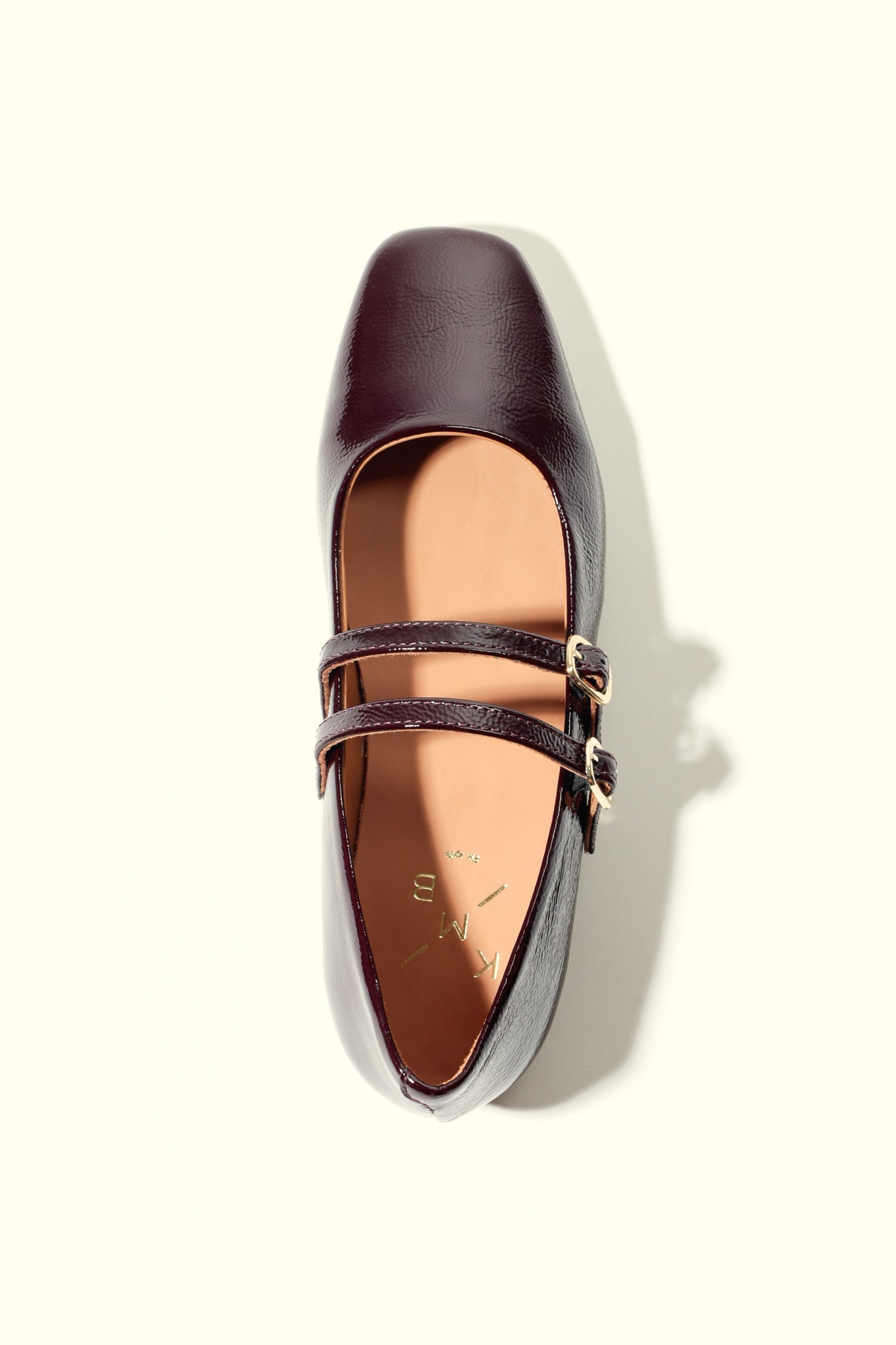 CANDY CHERRY RED- Double Straps Mary Jane KMB shoes