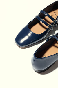 CANDY NAVY- Double Straps Mary Jane KMB shoes