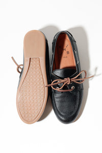 KAI LIGHT BROWN – Leather Boat Shoes KMB shoes