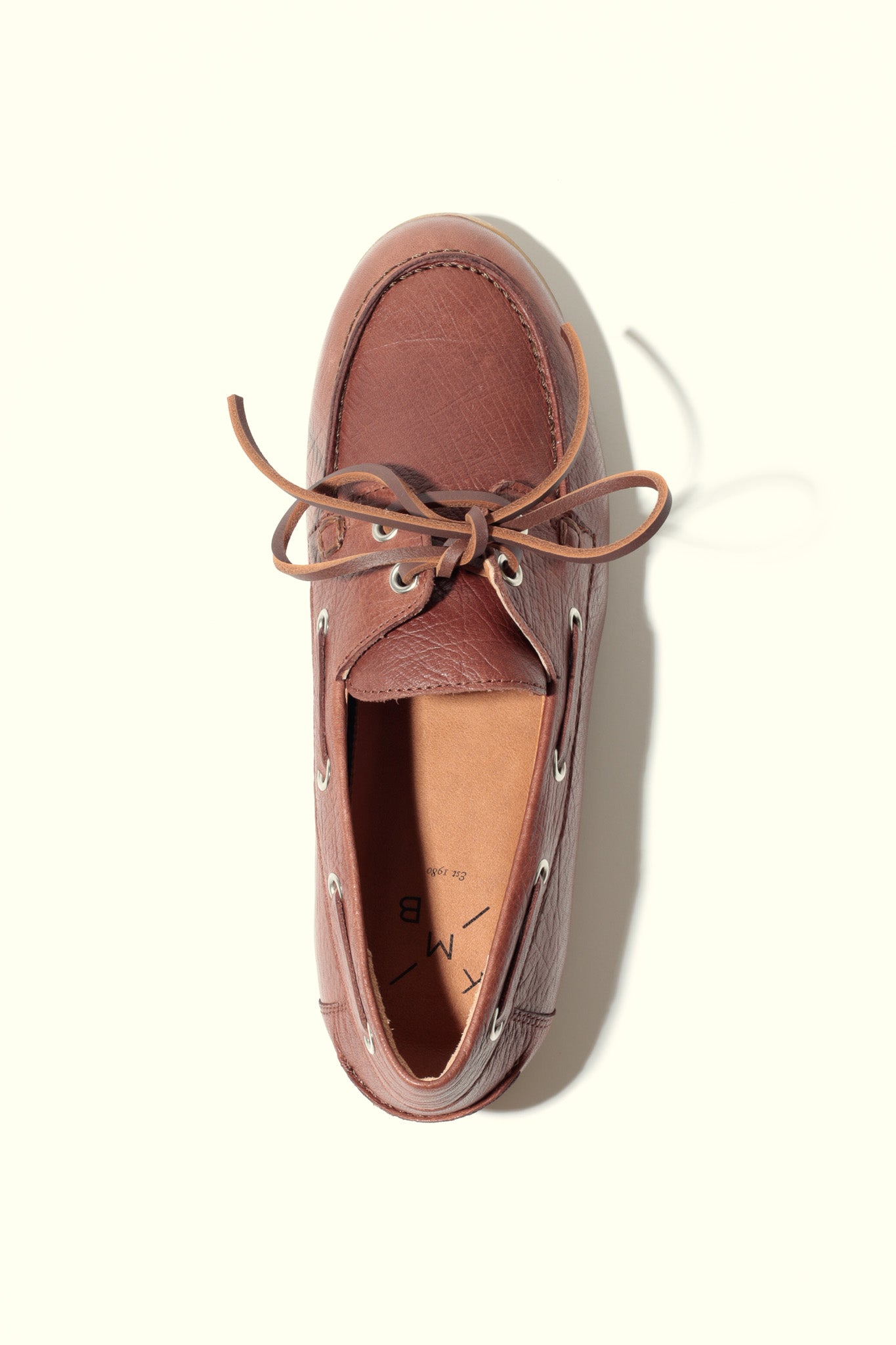 KAI BROWN – Leather Boat Shoes KMB shoes