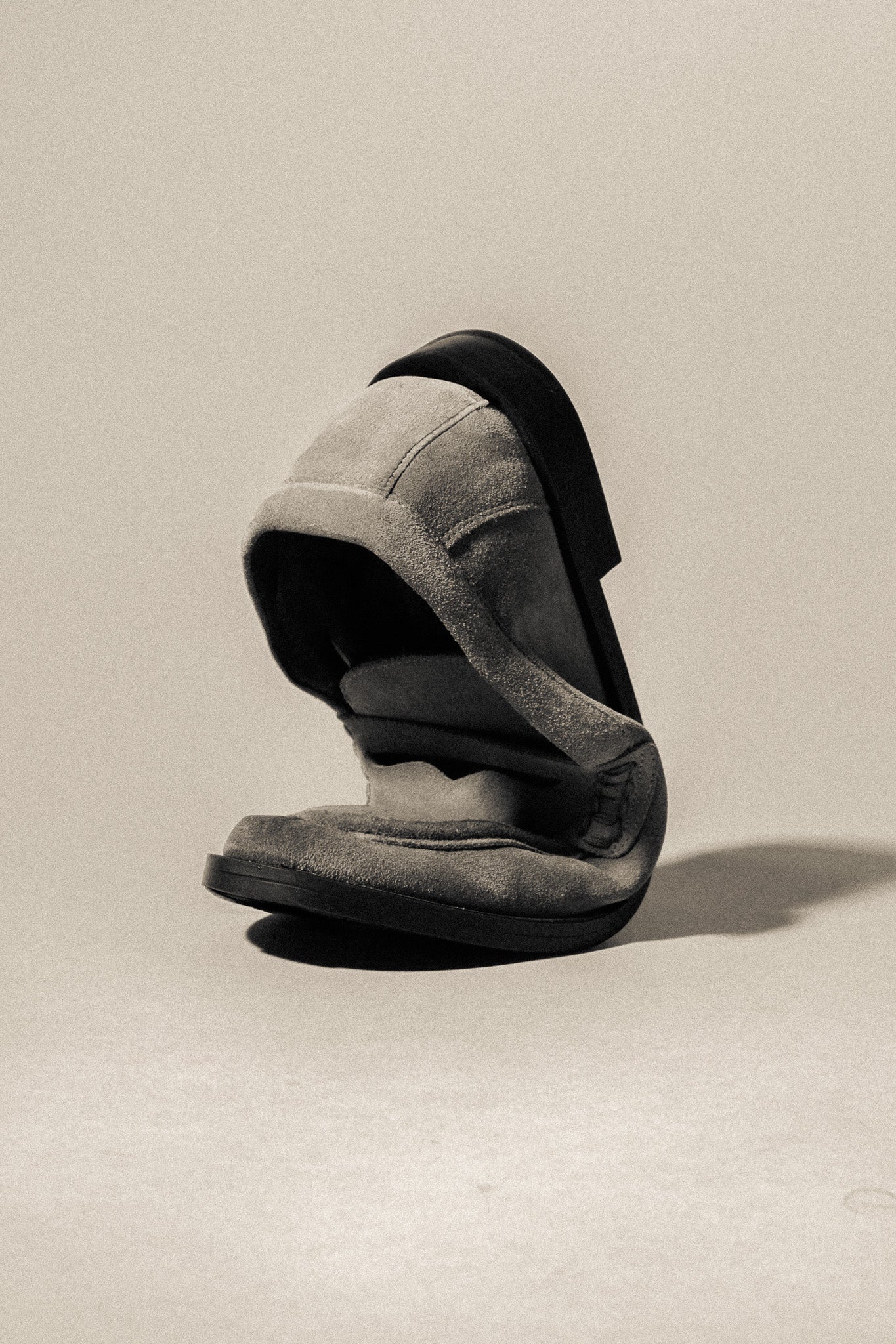 EMILIA TAUPE – Soft Leather Loafer Flats KMB shoes