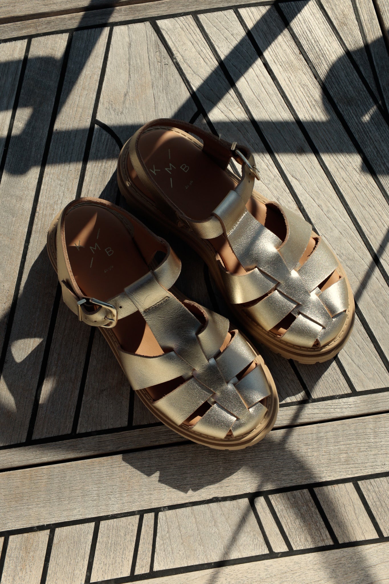 CALA GOLD- Chunky Fisherman Sandals KMB
