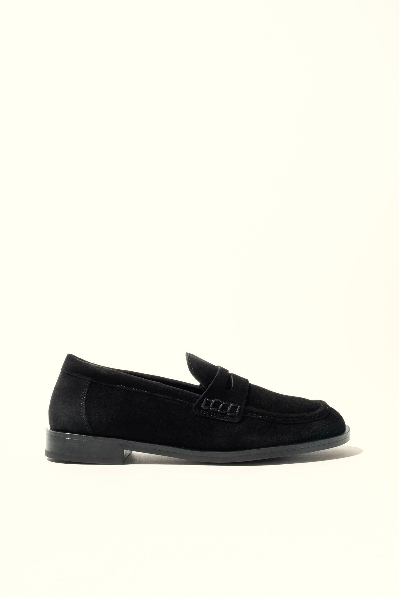 EMILIA BLACK – Soft Leather Loafer Flats KMB shoes