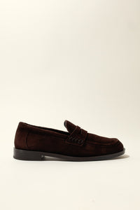 EMILIA TAUPE – Soft Leather Loafer Flats KMB shoes