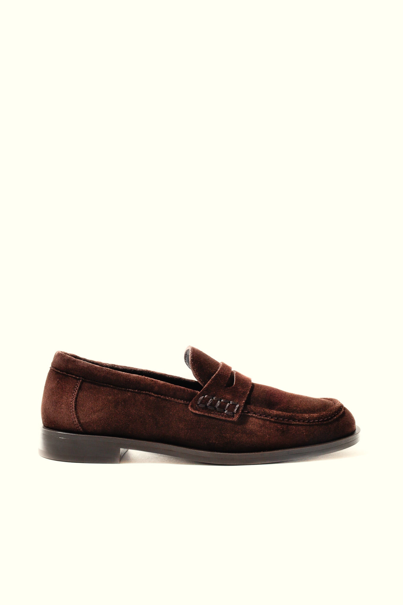 EMILIA CHOCOLATE – Soft Leather Loafer Flats KMB shoes