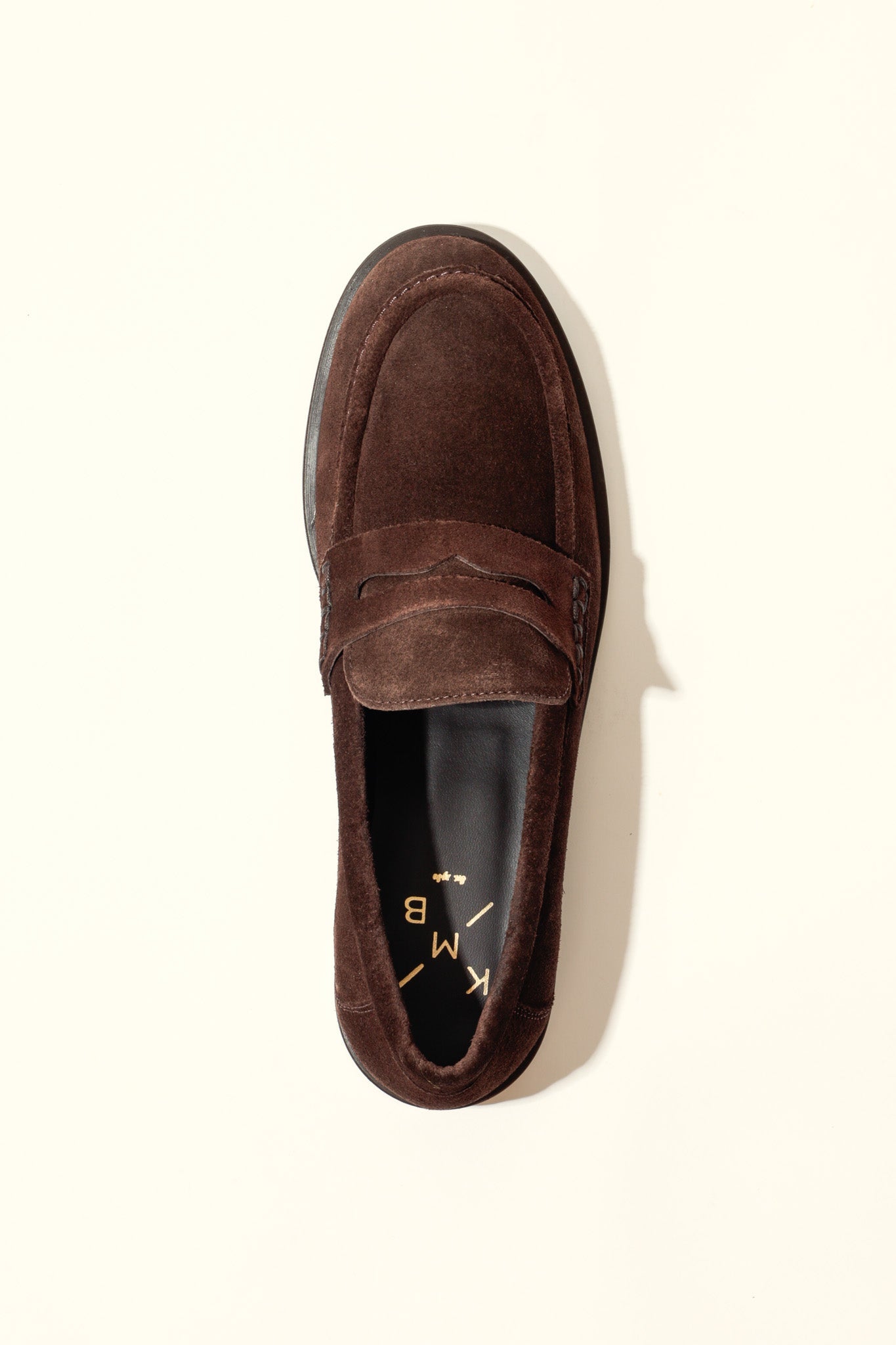 EMILIA CHOCOLATE – Soft Leather Loafer Flats KMB shoes