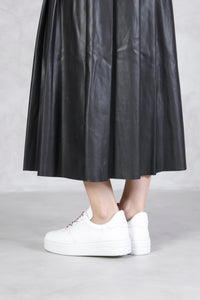 EVELYN WHITE KMB shoes